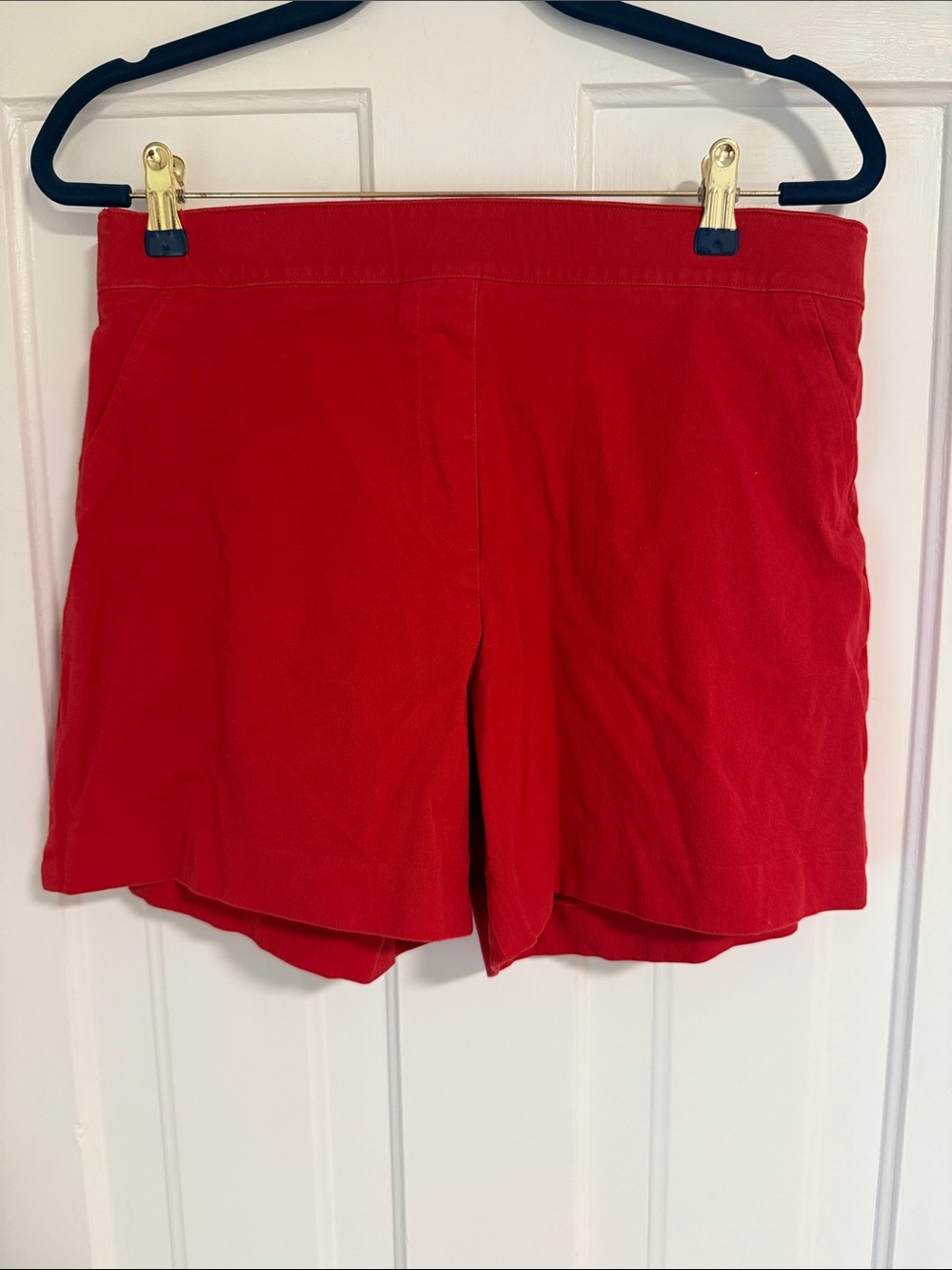 Women’s Red Casual Shorts